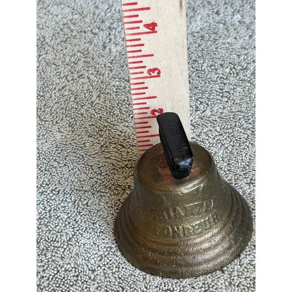 Vintage 1878 Saignelegier Chiantel Fondeur Swiss Goat Cow Bell BEAUTIFUL PATINA - Picture 5 of 6